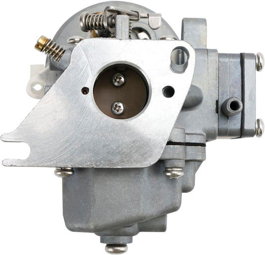 carburetor for Yamaha 4hp 5hp 6e3-14301-18-34611 jlm marine silver gray metal bowl with screws and brass fitting
