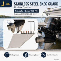 Skeg Guard for MerCruiser Pre-Alpha MC-1/R 1973-1984 (Replaces 27011)
