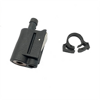 Mercury/Quicksilver Fuel Tank Connector 22-13563Q7 - Fits Mercury/Mariner 4-40 HP Outboards