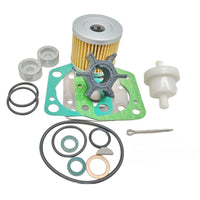 Water Pump Impeller Kit – Fits Suzuki DF8A, DF9.9A, DF9.9B, DF15A, DF20A (Replaces 17400 - 99840, 17400 - 99841, 17400 - 99J20) - JLM Marine Boat Parts Limited