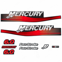 Mercury 6HP 2-Stroke Decal Kit (1999-2006)