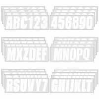Boat Registration Number & Letter Stickers – Fits All Boats & Watercraft (3-inch USCG Compliant)