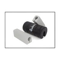 Cylinder Round Transom Saver Kit – Black + 2 Motor Locks – Fits Single Ram Outboards