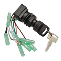 Ignition Key Switch Assembly – Fits Suzuki 8-225 HP Outboard Engines (Replaces 37110-99E02, 37110-92E01)