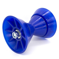 Boat Trailer Roller Assembly with 1/2" Shaft Bow Stop – Fits 7" x 4" Trailers (Replaces MARKGOO 7X4 INCH)