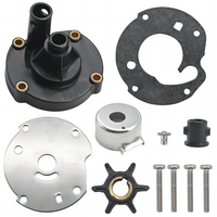 Water Pump Impeller Kit – Fits Johnson/Evinrude 5.5HP, 6HP, 7.5HP (Replaces 763758, 391391, 778166)