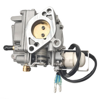 Carburetor Assembly – Fits Yamaha 15-20 HP 4-Stroke Outboard Motors (Replaces 6AH-14301-01, 6AH-14301-00)