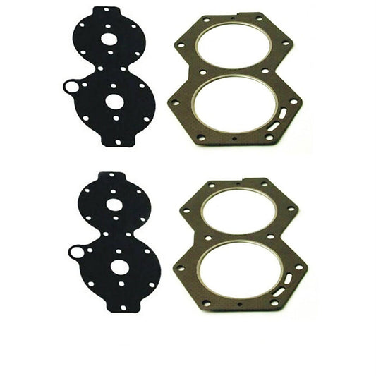 Head and Cover Gasket Set – Fits Johnson/Evinrude V4 85 - 140 HP (Replaces 318358, 318335) - JLM Marine Boat Parts Limited