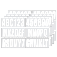 Self Adhesive Vinyl Letters & Numbers Stickers – Fits Boats, Mailboxes, Signs (Replaces JLM MARINE 3")