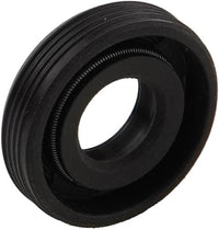 oil seal for yamaha 30-300 hp and mercury 60-225 hp 93106-09014-26-82257m jlm marine close-up black ribbed rubber with inner spring