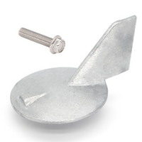 Trim Tab Anode – Fits Yamaha 150–200 HP Outboard Motors (Replaces 6K1-45371-01, 6K1-45371-02)