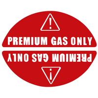 E85 Only Gas Cap Stickers – Fits Multiple Vehicles & Boats