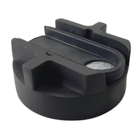 photo vst fuel filter for yamaha 115-225 hp 68v-13915-00 black rubber cylindrical base flanged top with mesh filter