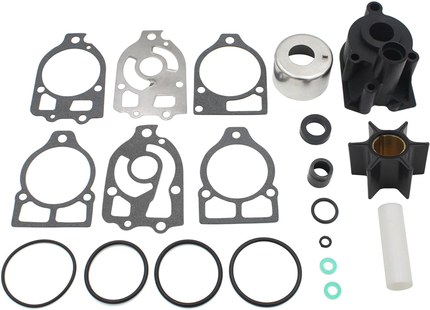 Water Pump Impeller Kit For Mercury/Mercruiser - Replaces 46-96148A8, 46-96148Q8
