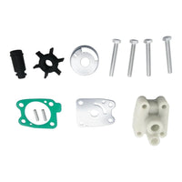 water pump impeller kit 6ee-w0078-01 jlm marine for yamaha with impeller gasket bolts and housing