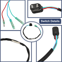 Remote Control Tilt Trim Switch – Fits Mercury Mariner Outboard Controls (Replaces 87 - 18286A43, 87 - 16991A1, 87 - 18286A2) - JLM Marine Boat Parts Limited