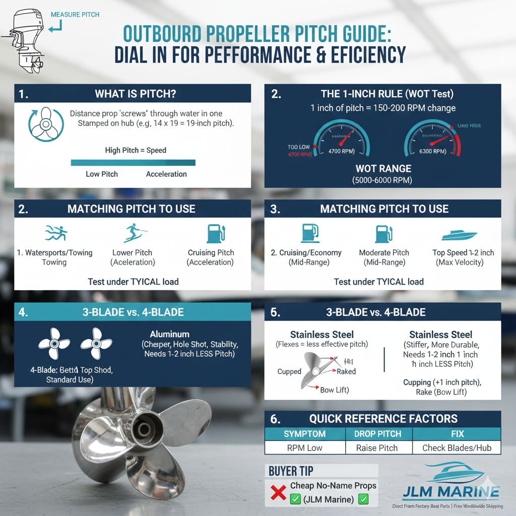 Comparing Propeller Pitches: Finding the Best Pitch for Your Boat – JLM ...
