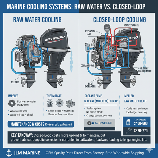 Coolant vs. Raw Water Cooling: Understanding Outboard Systems