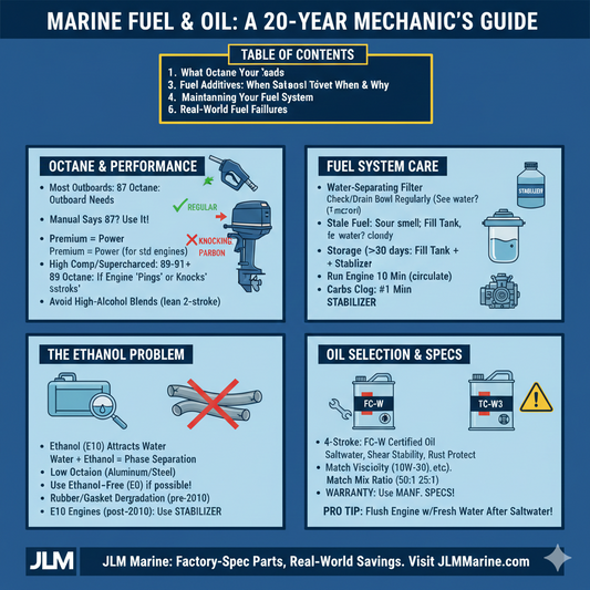 Fuel Quality Matters: Choosing the Right Octane for Your Outboard