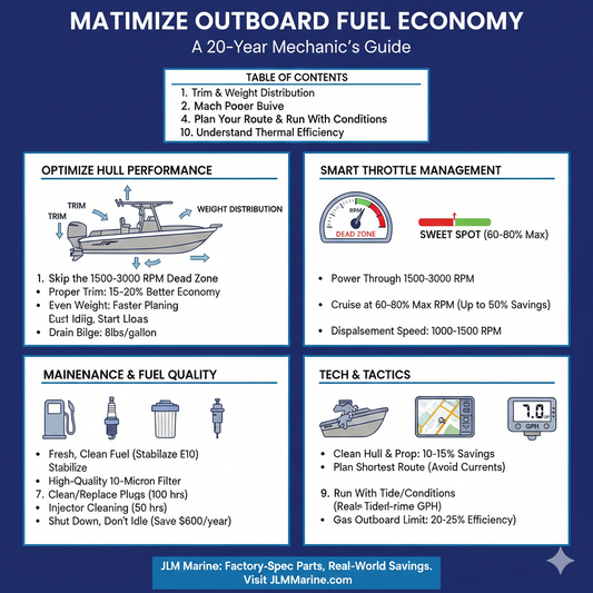 10 Ways to Improve Outboard Fuel Efficiency