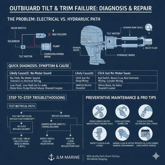 Hydraulic vs Manual Tilt: Troubleshooting Trim System Issues