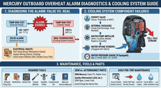 Mercury Outboard Overheating Alarm: Causes and Cures