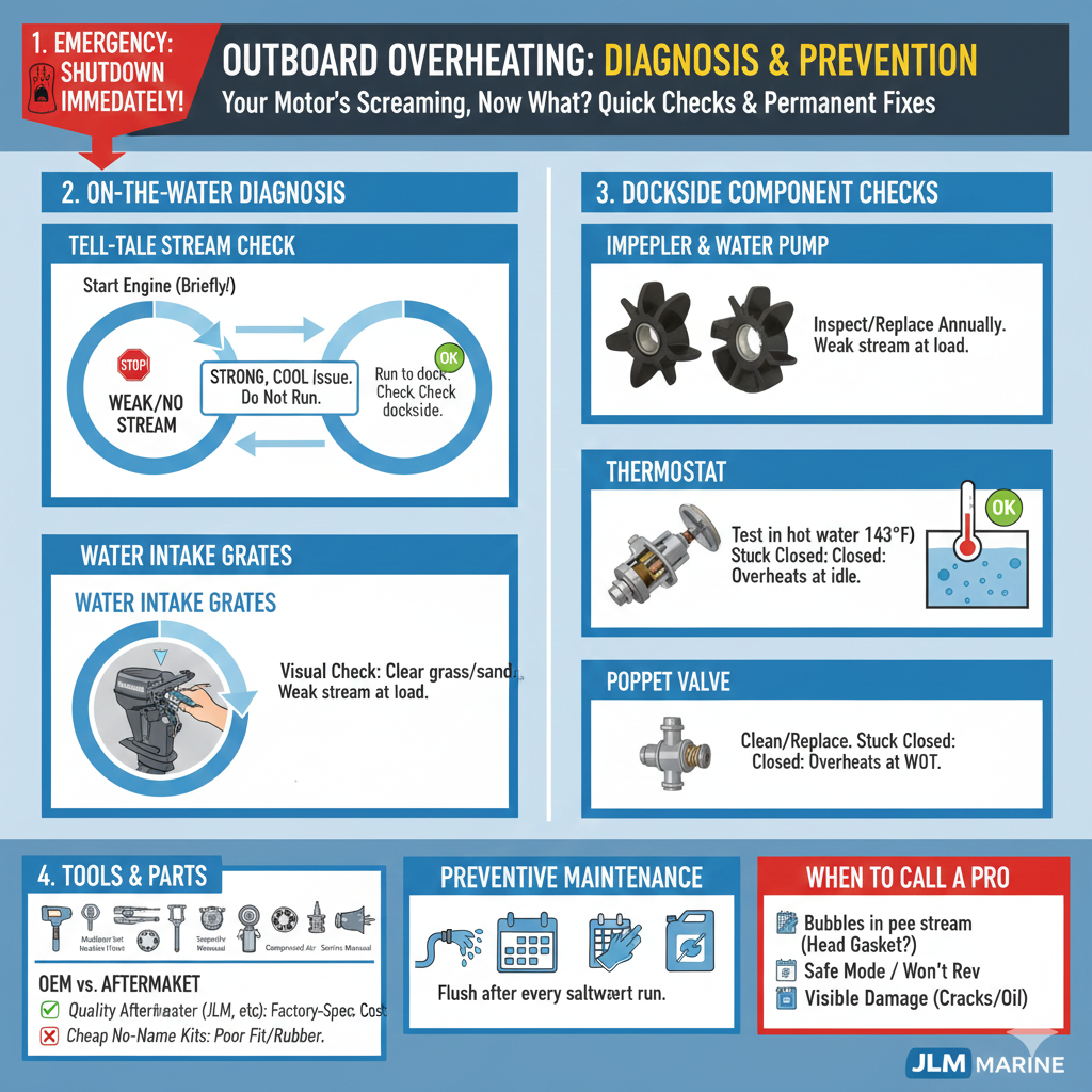 Outboard Overheating 101: Quick Checks to Prevent Damage – JLM Marine ...