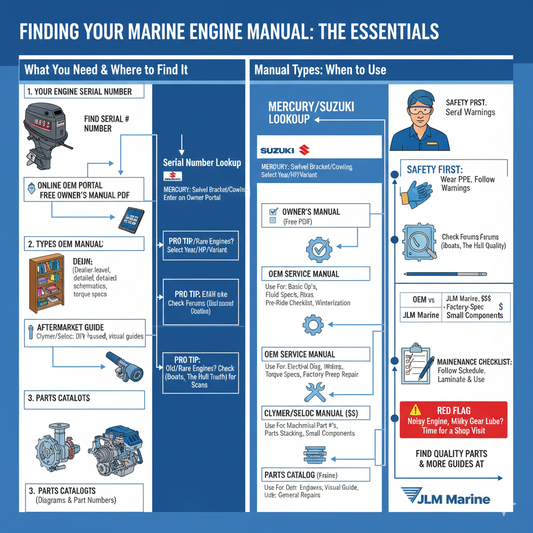 Outboard Service Manuals: OEM Guide vs Online Resources