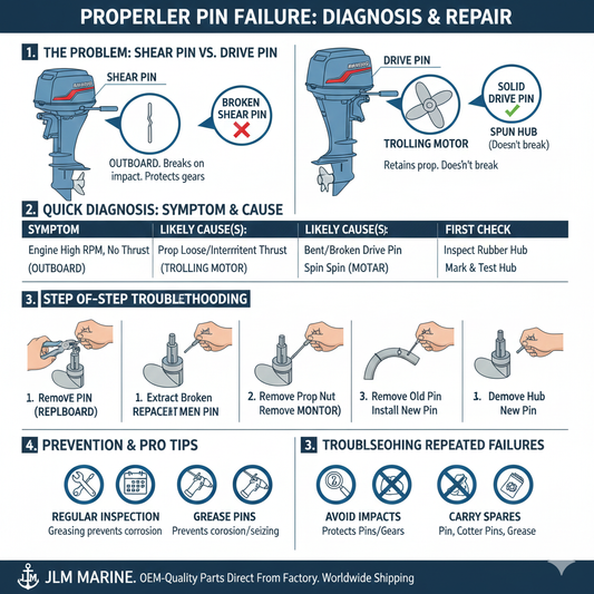 Sheared Propeller Pin? How to Replace It On the Water