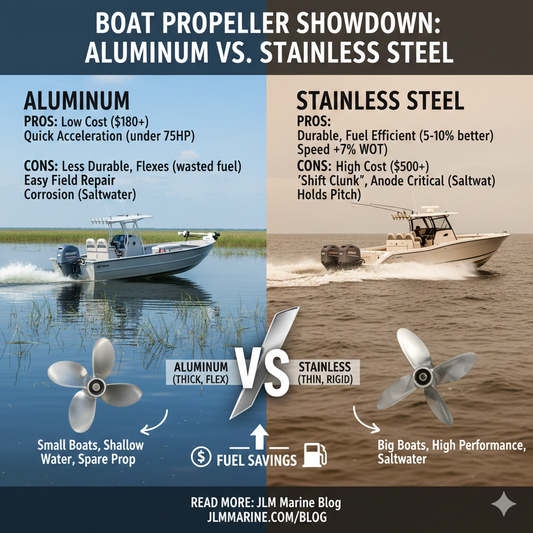 Stainless Steel vs. Aluminum Propellers: Which Is Better?