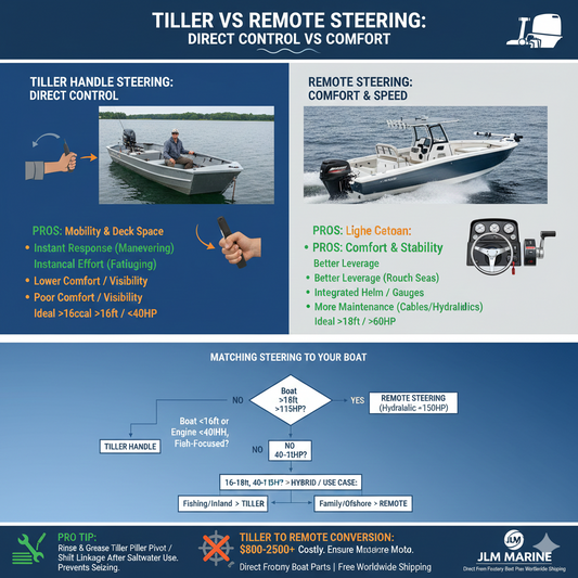 Tiller Handle vs. Remote Steering: Which Suits Your Boat?