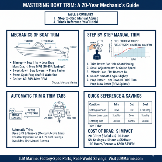 Trimming Your Outboard for Optimal Fuel Consumption
