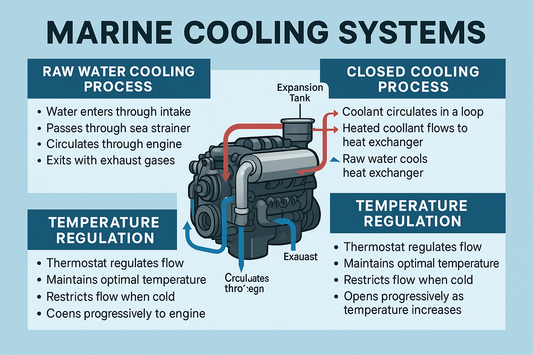 Understanding Marine Engine Cooling Systems: A Complete Guide - JLM MARINE