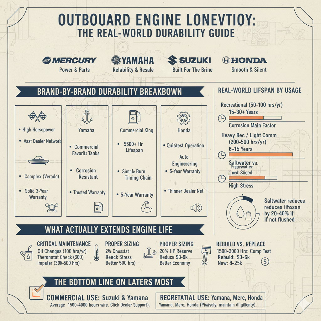 Which Outboard Brand Lasts Longest? A Longevity Comparison