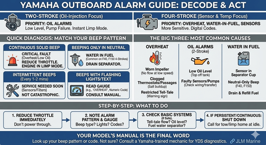 Yamaha Outboard Beeping Alarms: What Do the Codes Mean?