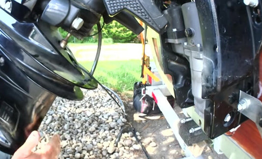 How to Remove a Suzuki DF90A Lower Unit Safely