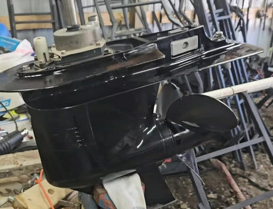 How to Remove a 2013 Mercury 90 HP Lower Unit for Impeller Service