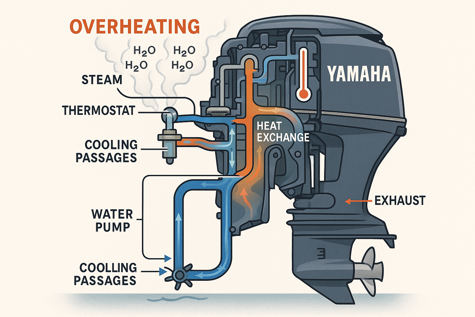 Outboard Radiator Thermostat Maintenance: Keeping Your Outboard Running Cool – JLM Marine ...