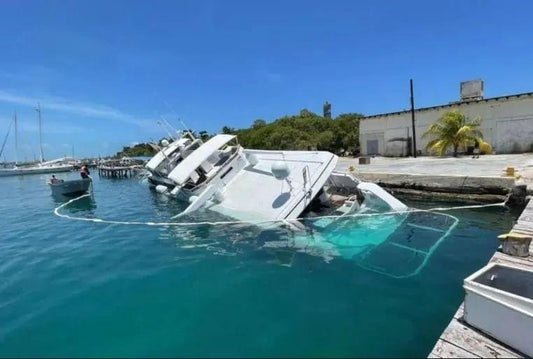 32-Meter Super Yacht Submerges Partially in Isla Mujeres, Mexico: Here's What You Should Know