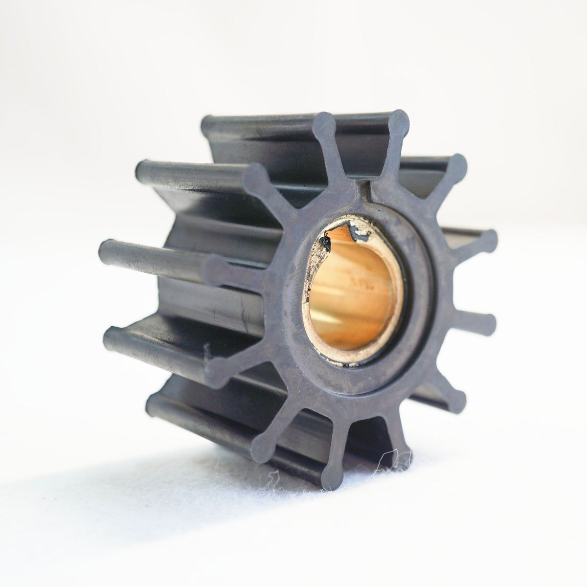 Flexible Rubber Water Pump Impeller 4568-0001 – 12 Blade Neoprene 57 mm Key Drive – Fits Johnson 09-801B
