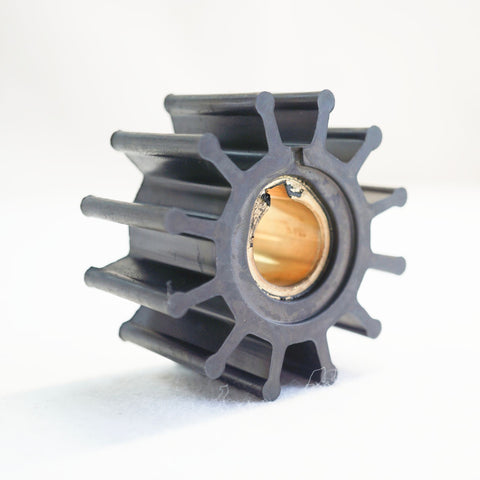 Flexible Rubber Water Pump Impeller 4568-0001 – 12 Blade Neoprene 57 mm Key Drive – Fits Johnson 09-801B