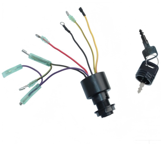 Ignition Switch – Fits Mercury Mariner Outboard Motors (Replaces 87-17009A5, 87-17009A2)