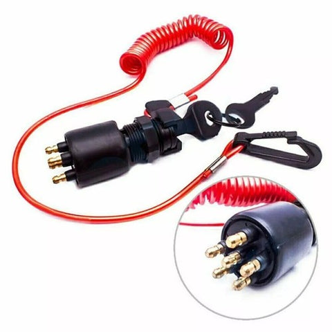5005801 Ignition Switch & Lanyard for Johnson Evinrude | JLM Marine