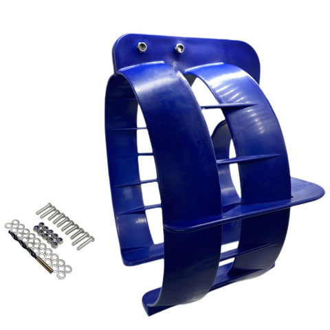 13 Inches Propeller Safety Guard – Fits 40 - 65 HP Outboard Motors (Blue) - JLM Marine Boat Parts Limited