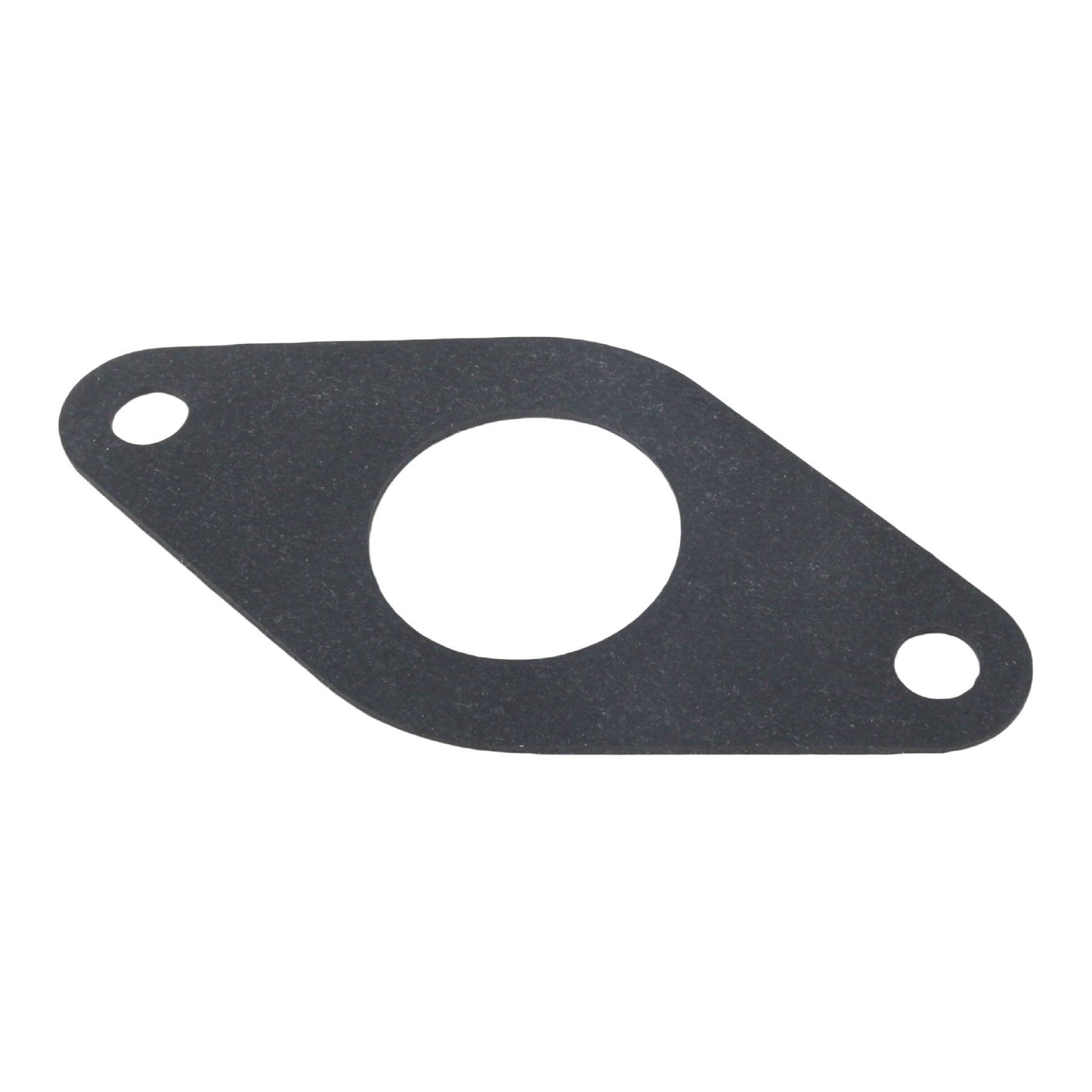 carburetor for tohatsu nissan mfs nsf 9.8hp 3dp 03100-0 gasket black flattened oval two small holes white background