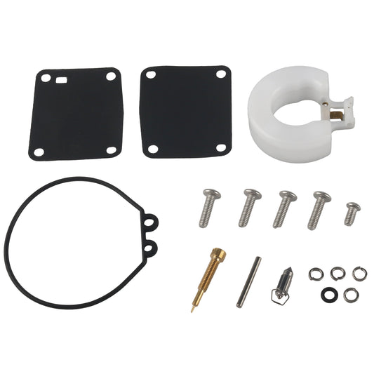 Carburetor Rebuild Kit for Yamaha 3HP, 4/5HP 2-Stroke, 6/8HP Models (6G1-W0093-00-00) - JLM MARINE