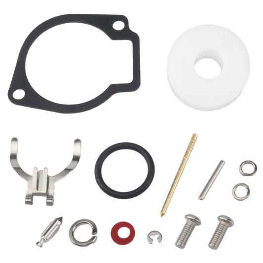 Carburetor Rebuild Kit for Mercury Mariner Nissan 2.5HP, 3.5HP; Tohatsu 2.5HP, 3.5HP 2-Stroke Models (3F0-87122-1) - JLM MARINE