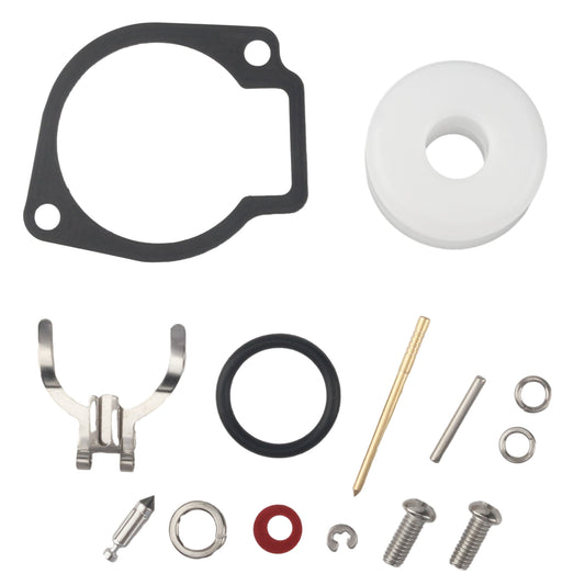 Carburetor Rebuild Kit for Mercury Mariner Nissan 2.5HP, 3.5HP; Tohatsu 2.5HP, 3.5HP 2-Stroke Models (3F0-87122-1) - JLM MARINE