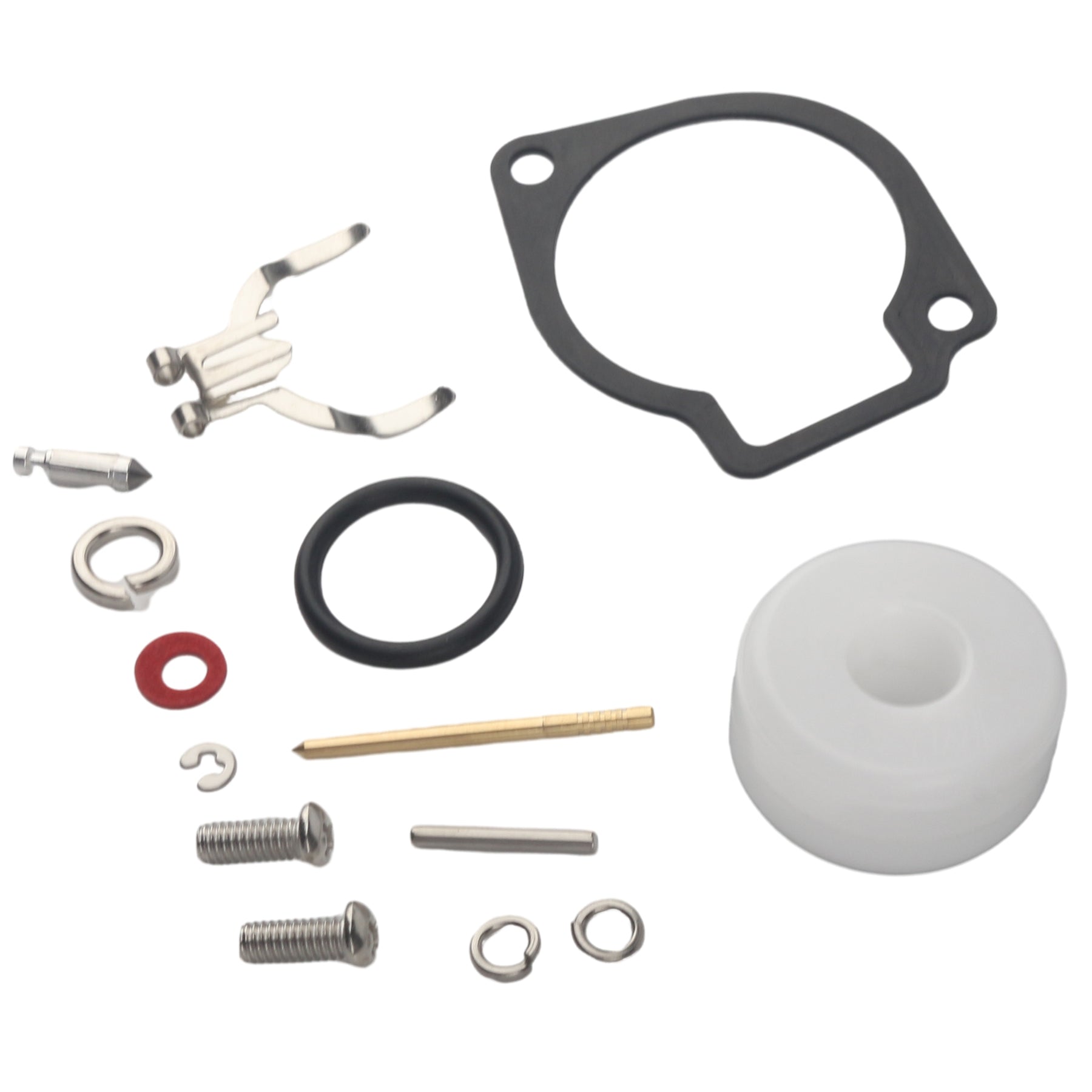 Carburetor Rebuild Kit for Mercury Mariner Nissan 2.5HP, 3.5HP; Tohatsu 2.5HP, 3.5HP 2-Stroke Models (3F0-87122-1) - JLM MARINE