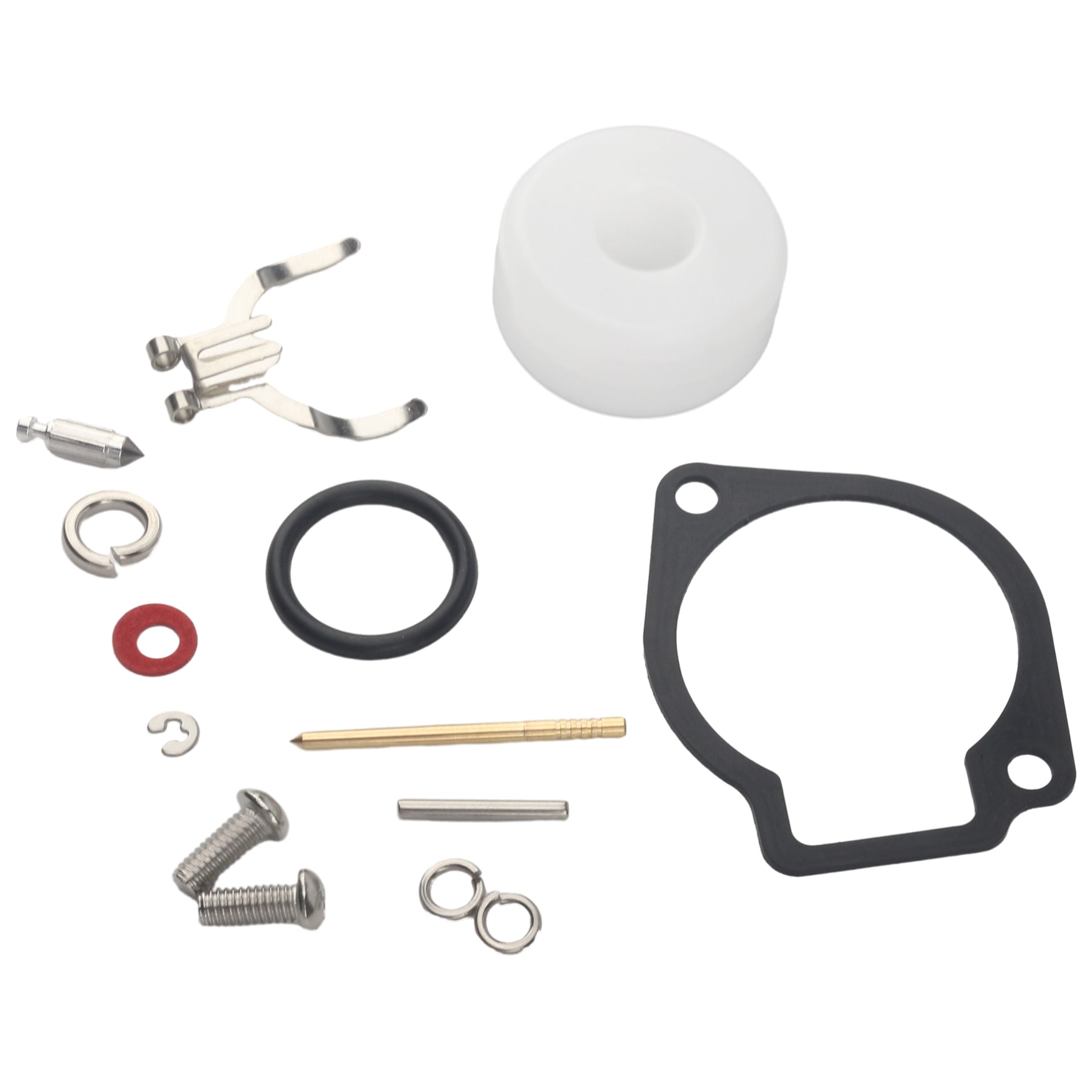 Carburetor Rebuild Kit for Mercury Mariner Nissan 2.5HP, 3.5HP; Tohatsu 2.5HP, 3.5HP 2-Stroke Models (3F0-87122-1) - JLM MARINE